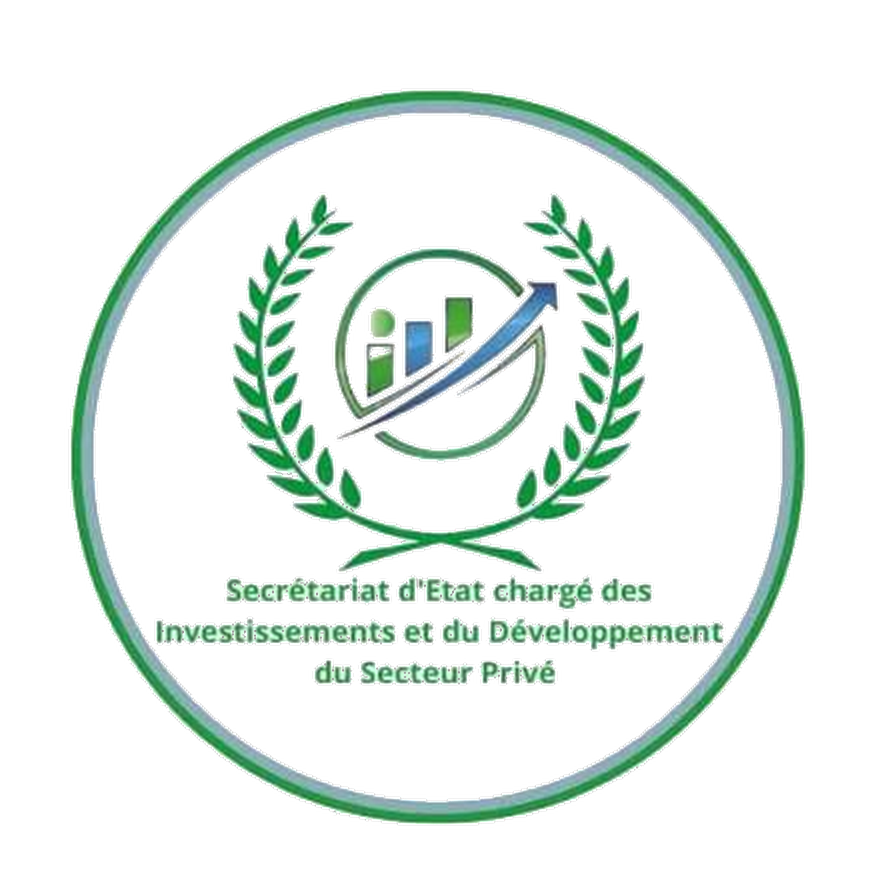 Logo Secrétariat d'État chargé des Investissements et du Développement du Secteur Privé